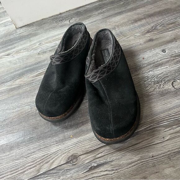 PREDICTIONS Womens Leather Collection Suede Mocs Slip On Loafers Clogs - Picture 3 of 11
